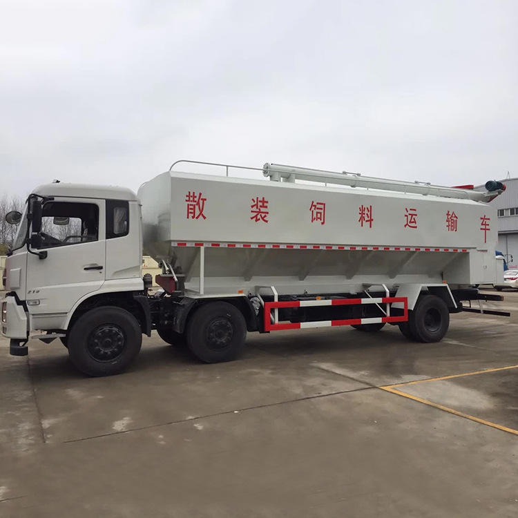 （國六）東風(fēng)天錦18噸散裝飼料運(yùn)輸車_國六飼料車報(bào)價(jià)15271321777